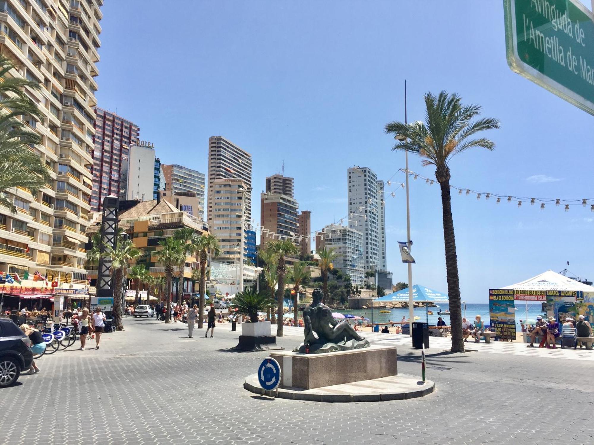 Sea View Penthouse! Appartement Benidorm Buitenkant foto