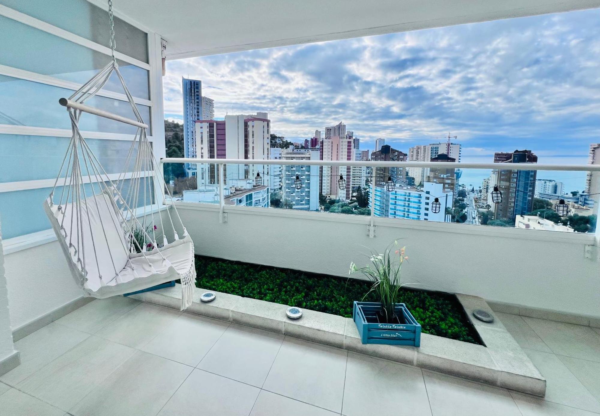 Sea View Penthouse! Appartement Benidorm Buitenkant foto